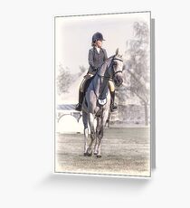 Dressage Greeting Card