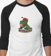 Rexterminate Men's Baseball ¾ T-Shirt