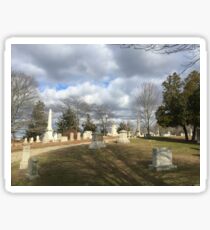 Tired Cemetery Sticker