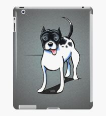 Black & White Pitbull iPad Case/Skin