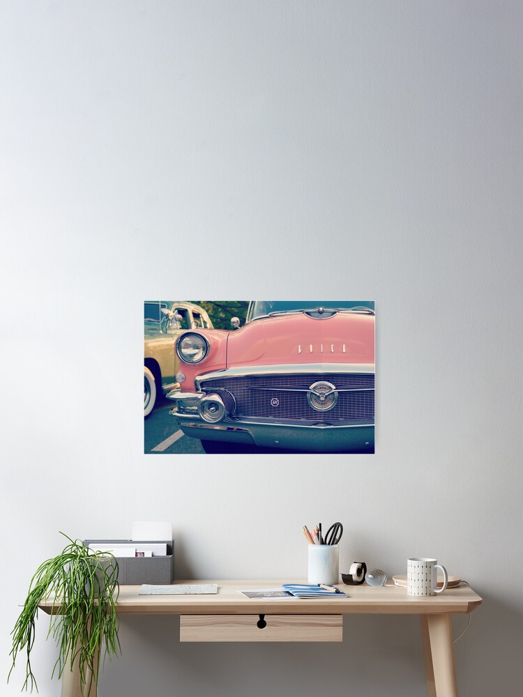 1956 Buick Roadmaster Poster By Hotsausdesign Redbubble