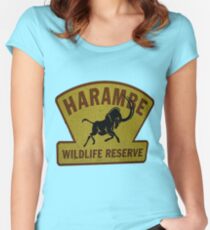 Harambe Women's Fitted Scoop T-Shirt