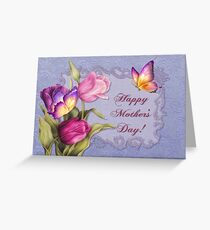 Mother's Day Tulips Greeting Card