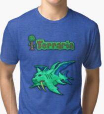 Terraria Duke Fishron Tri-blend T-Shirt