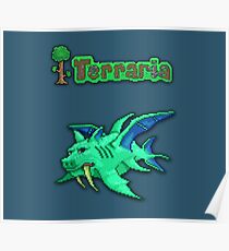 Terraria Duke Fishron Poster