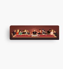 Tabletop Last Supper Canvas Print