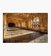 Monastery dos Jeronimos Cloisters Photographic Print