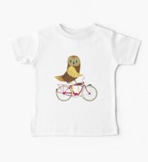 Owl Bicycle Baby Tee