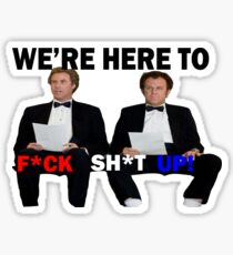 Step Brothers Tuxedos Sticker