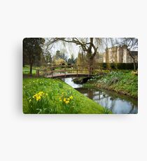 Heaver Castle in Springtime Canvas Print