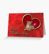Mother's Day Squirrel Greeting Card