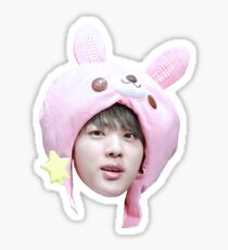 Pegatina Jin Bunny Hat | BTS