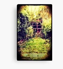 The Shed at the End of the Garden Canvas Print
