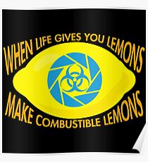 Combustible Lemons Poster