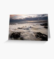 Birling gap sunset Greeting Card