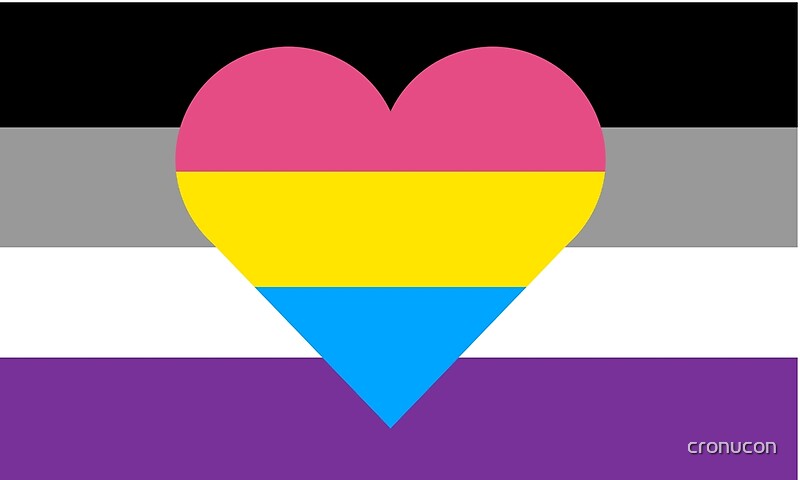 Panromantic Asexual By Cronucon Redbubble 0203