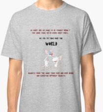 pinky and the brain insanity Classic T-Shirt