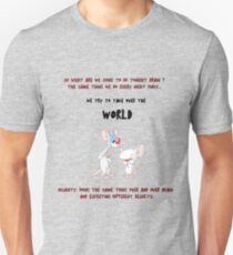 pinky and the brain insanity Unisex T-Shirt