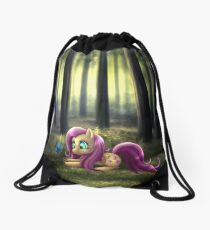 My Little Pony Fan Art - Fluttershy Drawstring Bag