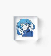 Pixel Ene Acrylic Block