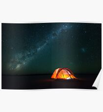 Gone Camping - Great Victoria Desert, Western Australia Poster