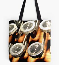 Important Buttons Tote Bag
