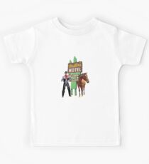 western motel Kids Tee