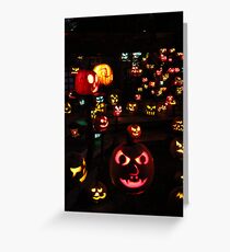 Jack-O-Lanterns 4 Greeting Card