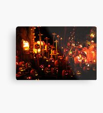 Jack-O-Lanterns 9 Metal Print