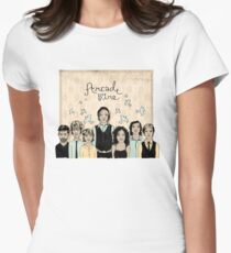 Arcade Fire Illustration Women's Fitted T-Shirt