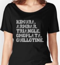 Closed Guard (Brazilian Jiu Jitsu) Women's Relaxed Fit T-Shirt