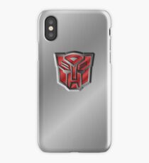 Autobot Symbol - Brushed Metal 3.2 iPhone Case