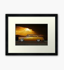 1950 Mercury Custom 24k Gold Framed Print