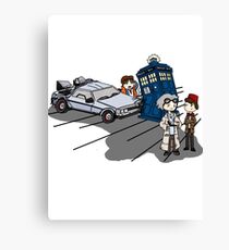 Doctor Meets Doctor Canvas Print