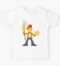 "Matty Doctor Fezzy" Sticker Kids Tee