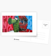 Phanatic and Chooch Diptych Painting Postkarten