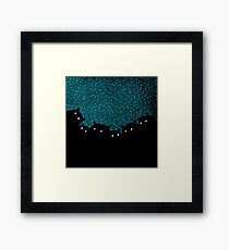 Good night squirrels Framed Print