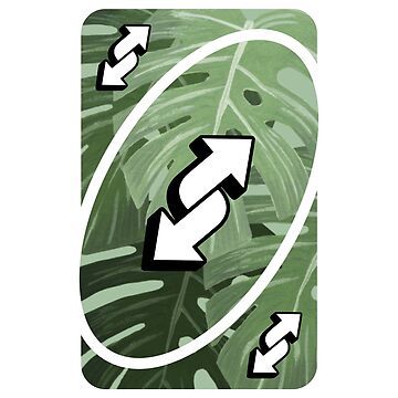 Green UNO Reverse Card | Greeting Card