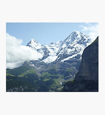 Snowy Eiger Photographic Print