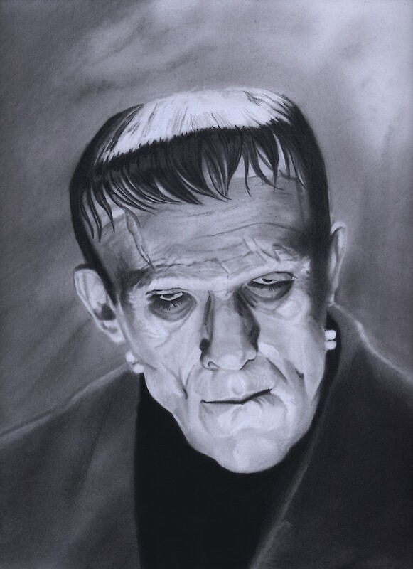 "The Frankenstein Creature" Art Prints by SteensArt Redbubble