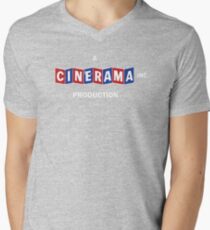 A CINERAMA PRODUCTION! Men's V-Neck T-Shirt