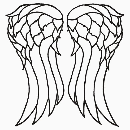 Daryl Dixon Stickers | The walking dead, Daryl dixon, Winged stencil
