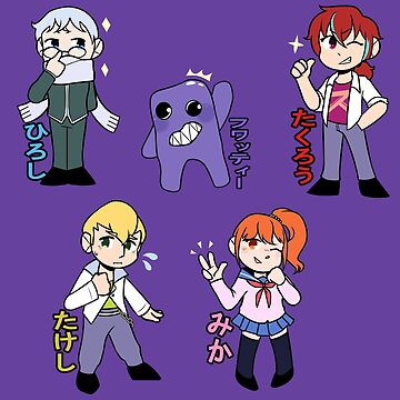 Ao Oni(Game ver) Sticker for Sale by Violet-Kat