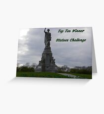 Top Ten - statues Greeting Card