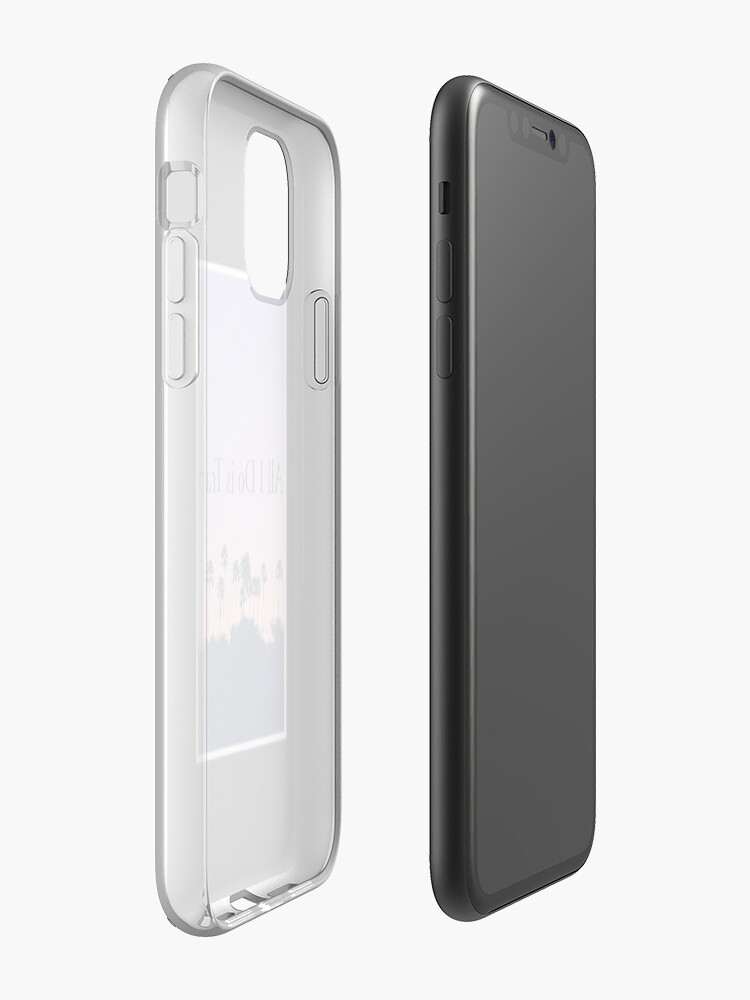 Coque iPhone « Tout ce que je fais est piège », par Rufi