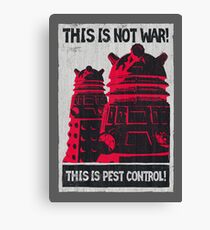 Planetary Pest Control Canvas Print