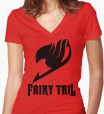 Fairy Tail Guild Tee Women's Fitted V-Neck T-Shirt