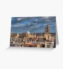 Oxford Skyline Greeting Card