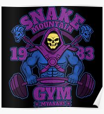 Snake Mountain Gym Poster