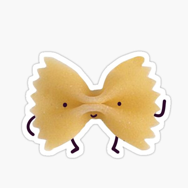 Bowtie Pasta Sticker